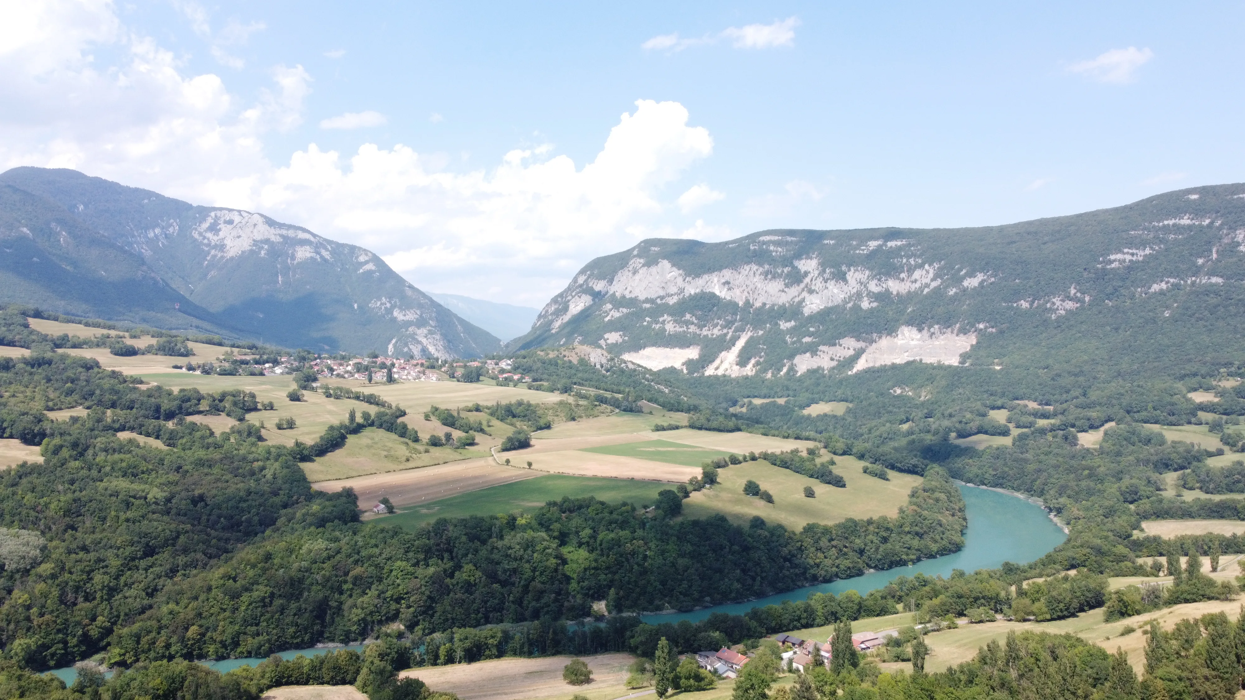 Fort l'Écluse — le défilé du Rhône